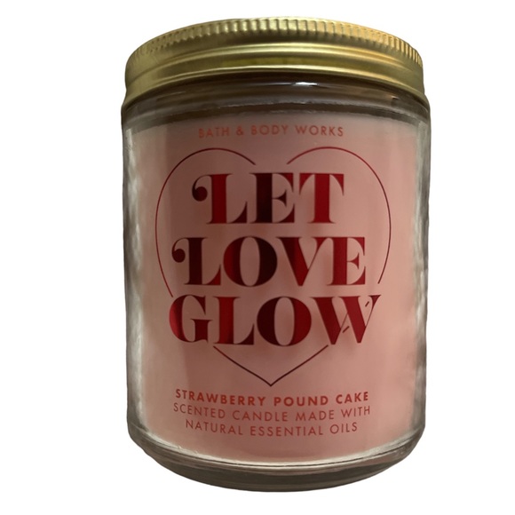 Bath & Body Works Other - BBW Strawberry Pound Cake Scented Candle